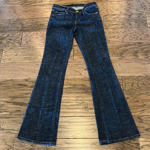 Citizens Of Humanity Denim - Citizens Of Humanity Ingrid #002 Stretch Low Waist Flare Size 25